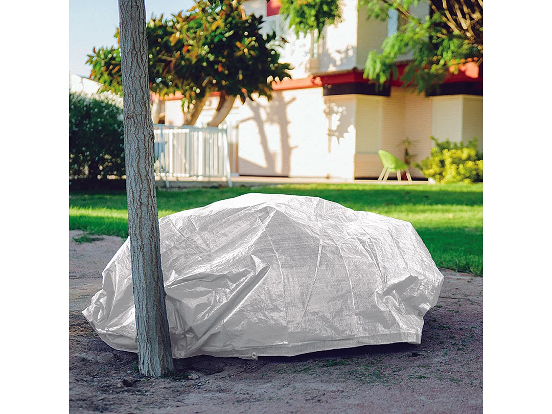 Toldo reforzado polietileno blanco 70 gr nortene 3X4M