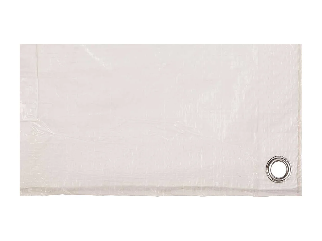 Toldo reforzado polietileno blanco 70 gr nortene 3X4M