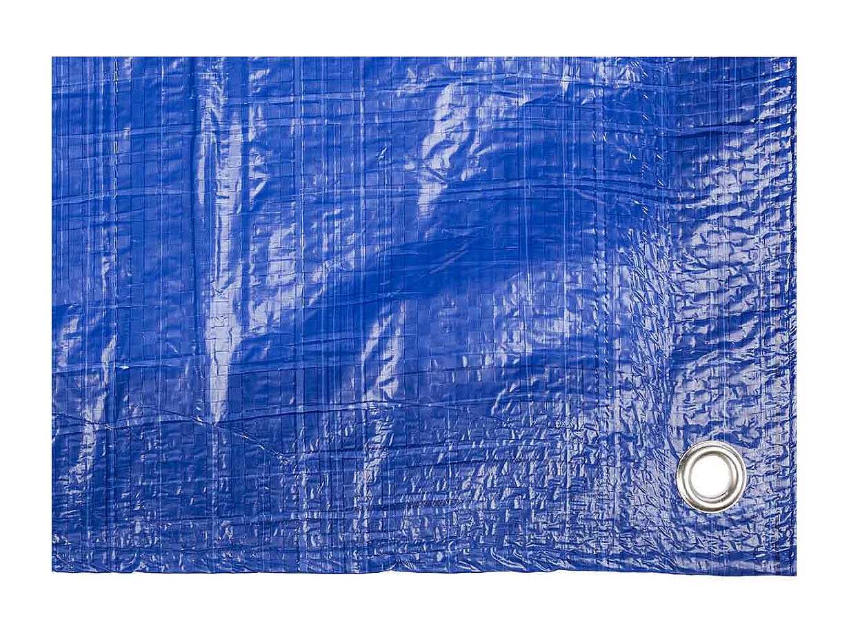 TOLDO REFORZADO POLIETILENO AZUL 90 GR 3X4M