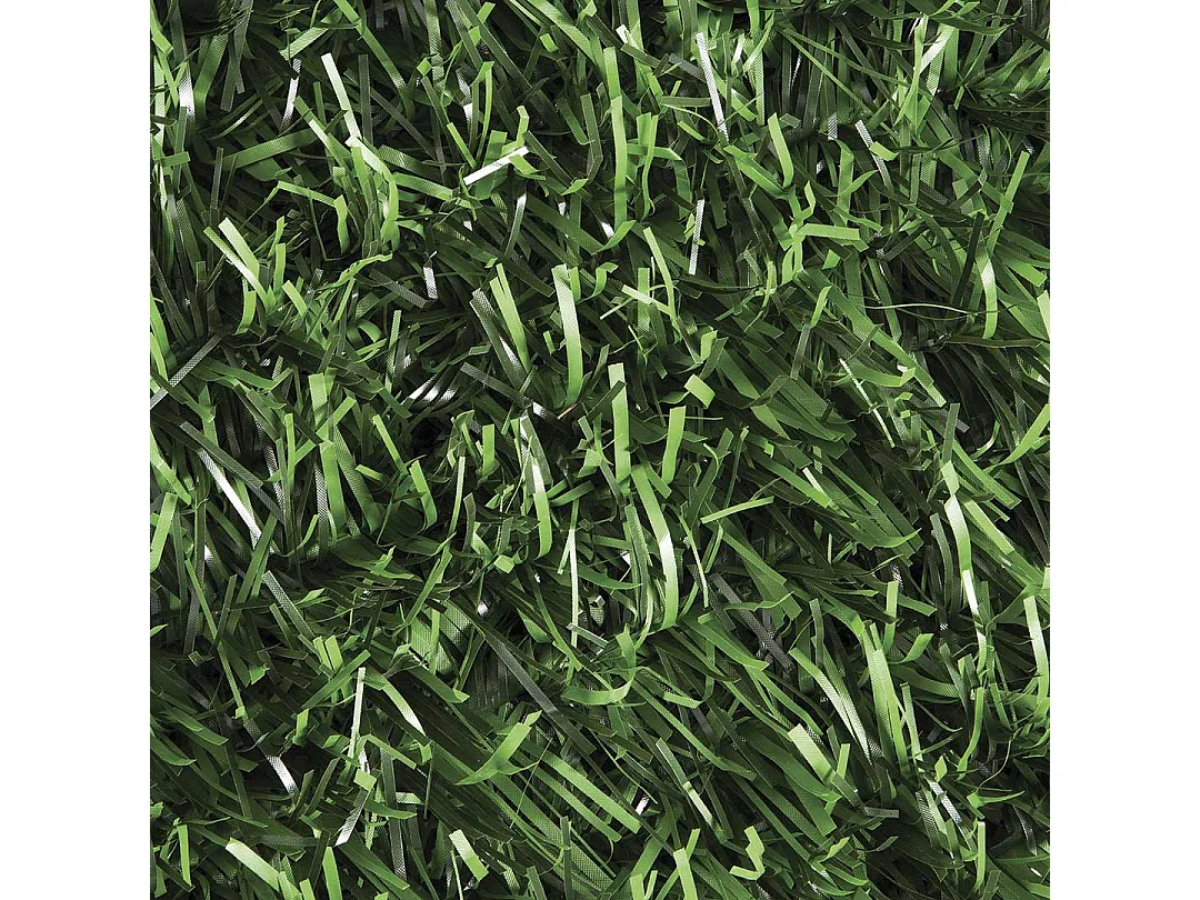 Künstliche Dichte Seto Maximale Verdeckung Catral Garden 42 Stäbe PVC Grün Bicolor UV-beständig Regen Garten Terrasse Pool