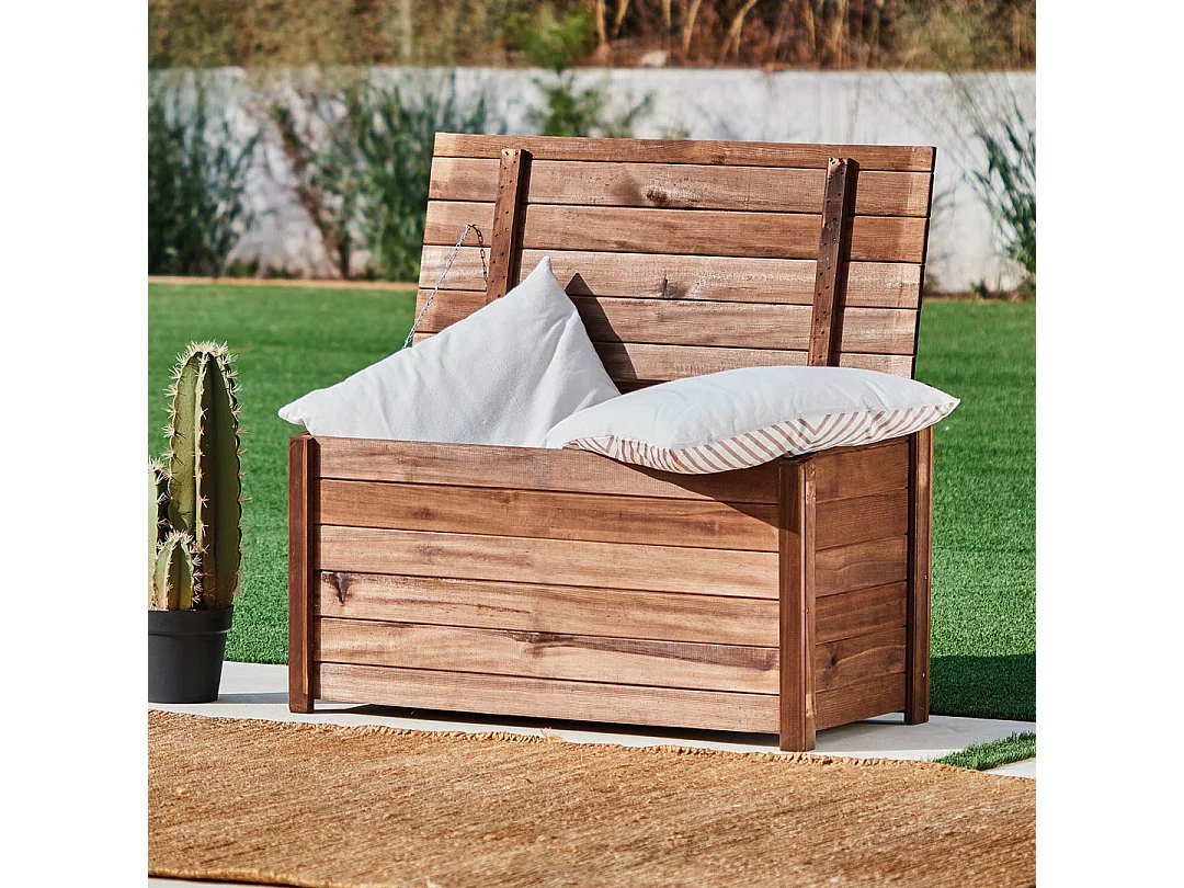 Trunkbox baul de madera nortene 1X3 M