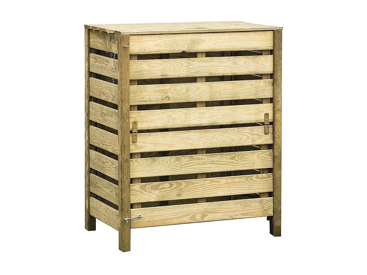 COMPOSTADOR DE MADERA FARMBOX 80X50X100 CM