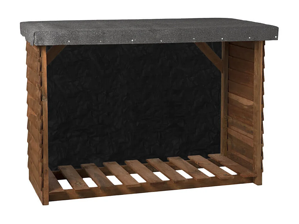 Leñero exterior madera 140x100 cm 100 x 140 X 60CM