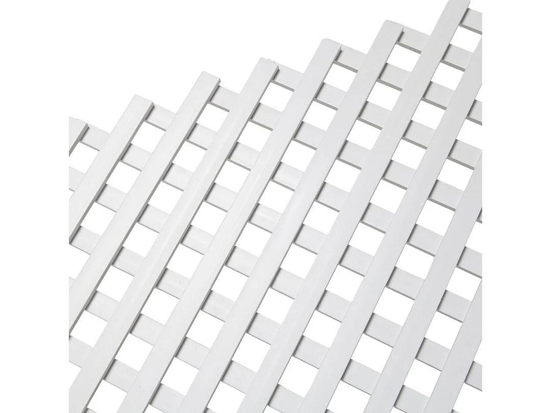 CELOSÍA FIJA PVC BLANCA 18 MM NORTENE 1X2 M