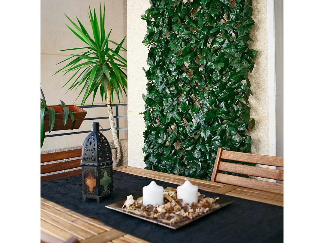 CELOSÍA EXTENSIBLE CON HOJAS 1X2 M