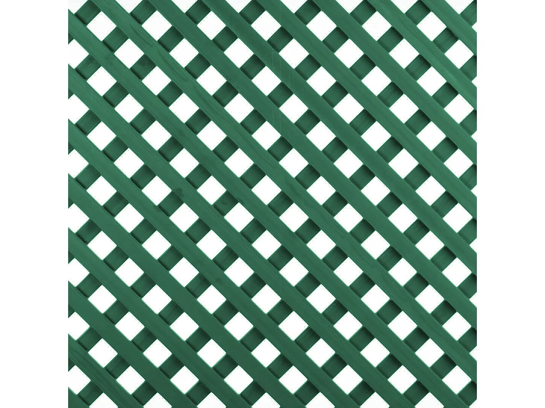 CELOSÍA FIJA PVC VERDE 18 MM 1X2 M