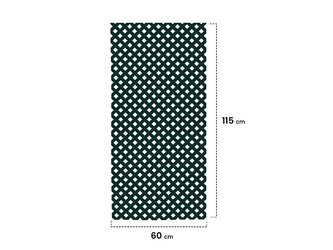 CELOSIA PVC 18 MM 1X2 M VERDE NORTENE