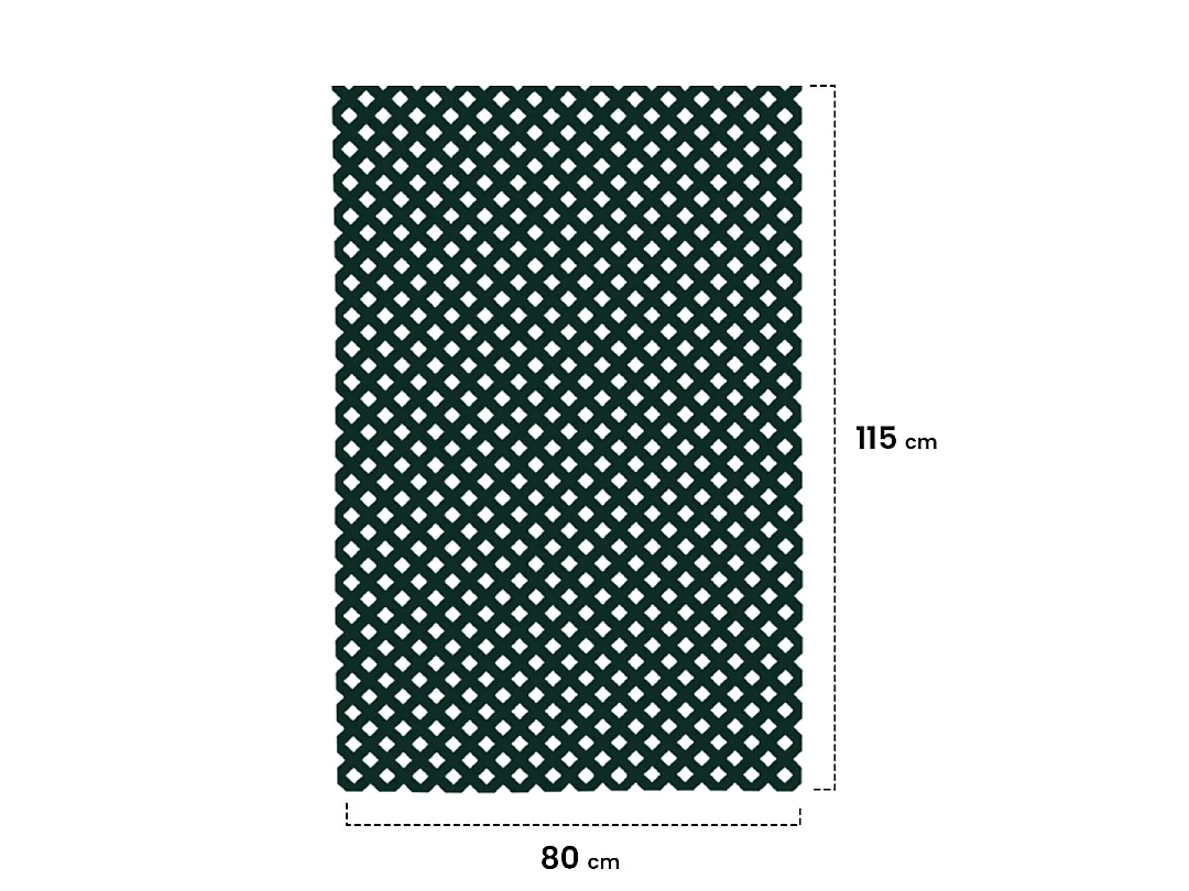 CELOSIA PVC 18 MM 1X2 M VERDE NORTENE