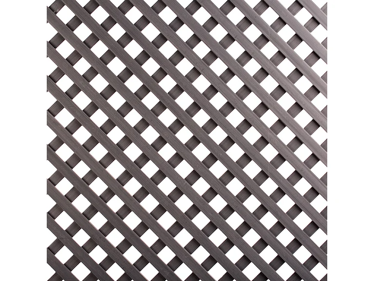 CELOSÍA FIJA PVC MARRÓN 18 MM 0.8 X 1.15 M