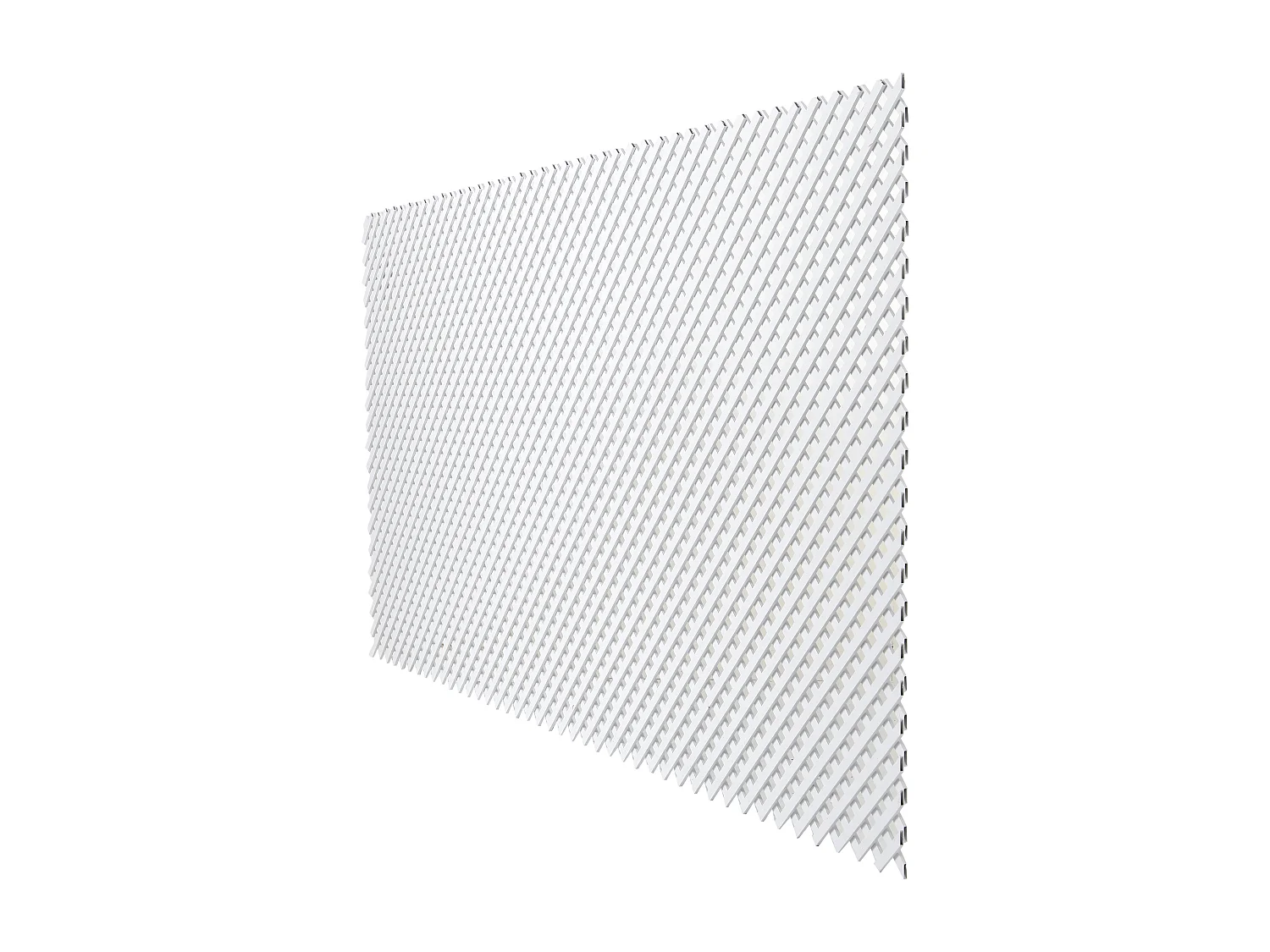 CELOSÍA FIJA PVC BLANCA 18 MM NORTENE 0.8 X 1.15 M