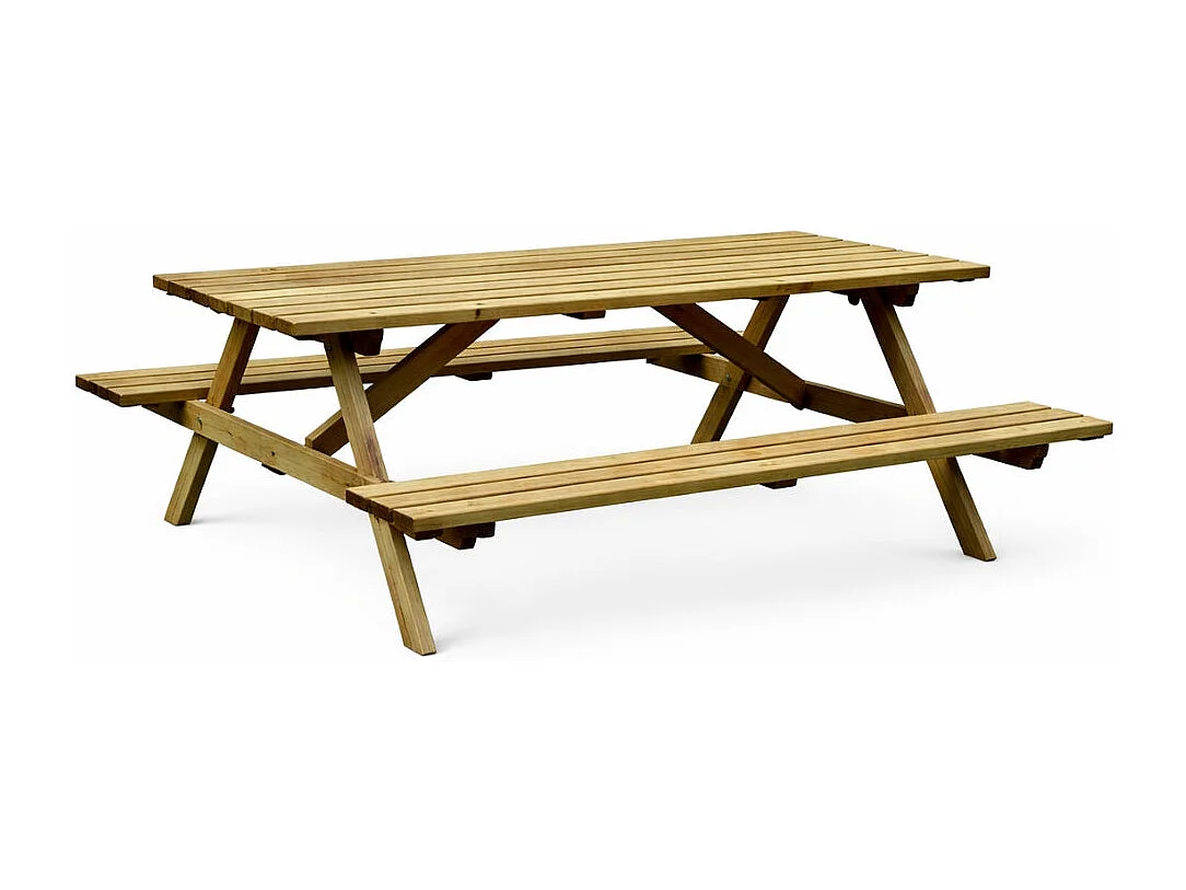 Mesa picnic superior 180x160x71 cm nortene 180X160X71 CM