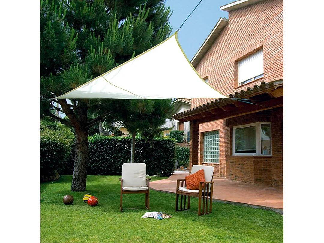 TOLDO VELA SUNNET KIT ELASTIC TRIANGULAR 3,6 X 3,6 X 3,6 M NORTENE 3.6X3.6X3.6M