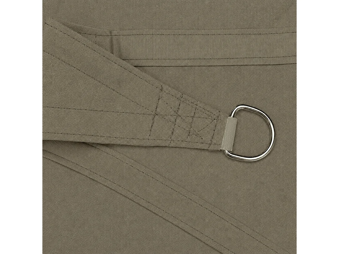 Vela de sombreo sunnet kit elastic triangular 3,6 x 3,6 x 3,6 m nortene 3.6X3.6X3.6M
