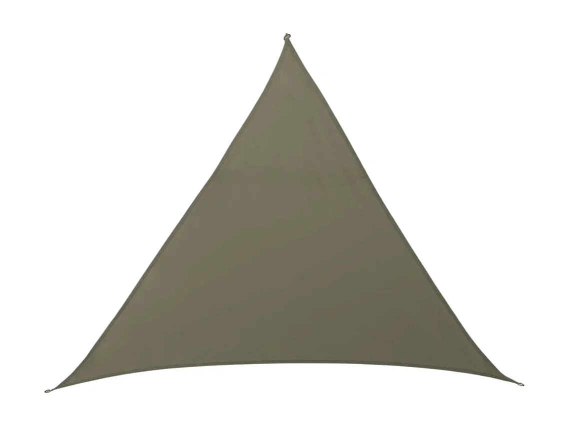 Vela de sombreo sunnet kit elastic triangular 3,6 x 3,6 x 3,6 m nortene 3.6X3.6X3.6M