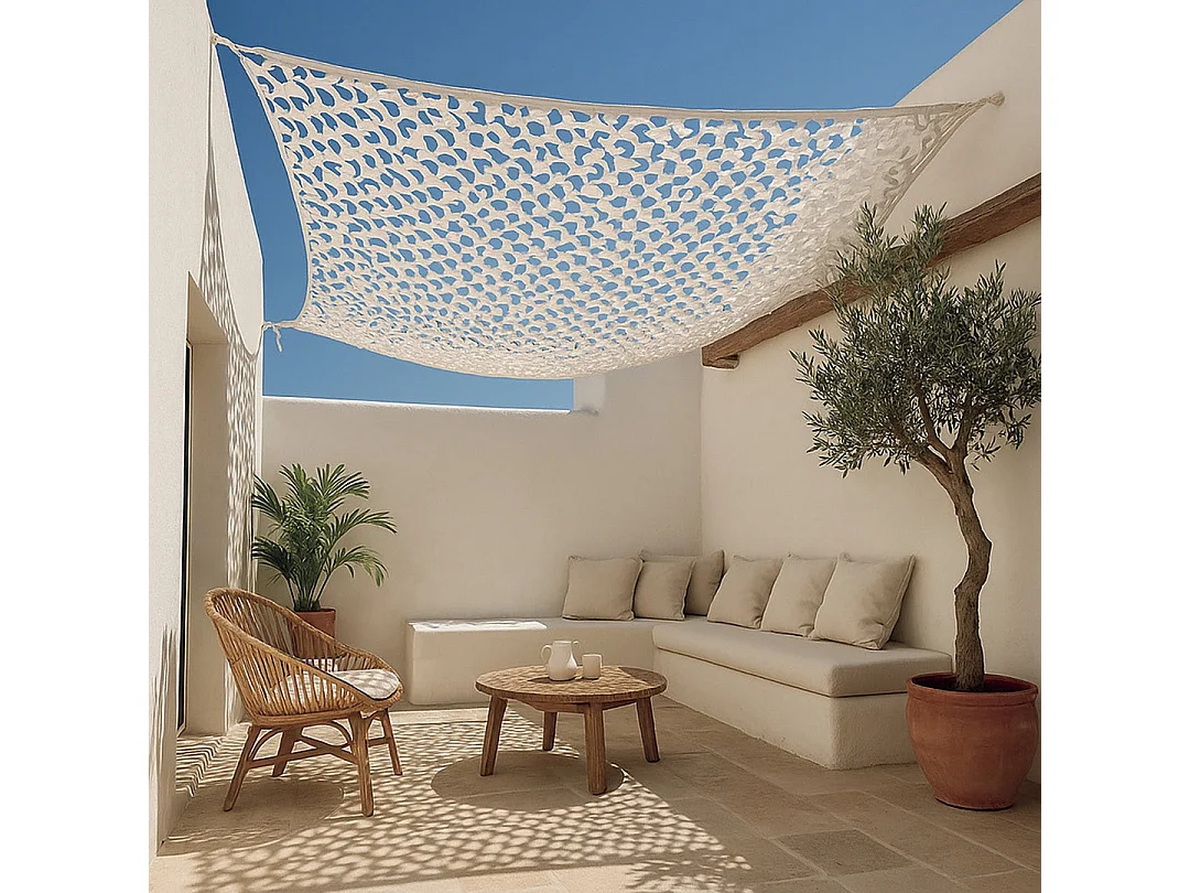 Malla sombreo coolmesh reversible nortene 2.4x3M