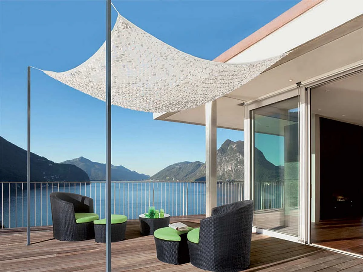 Malla sombreo Sahara reversible nortene