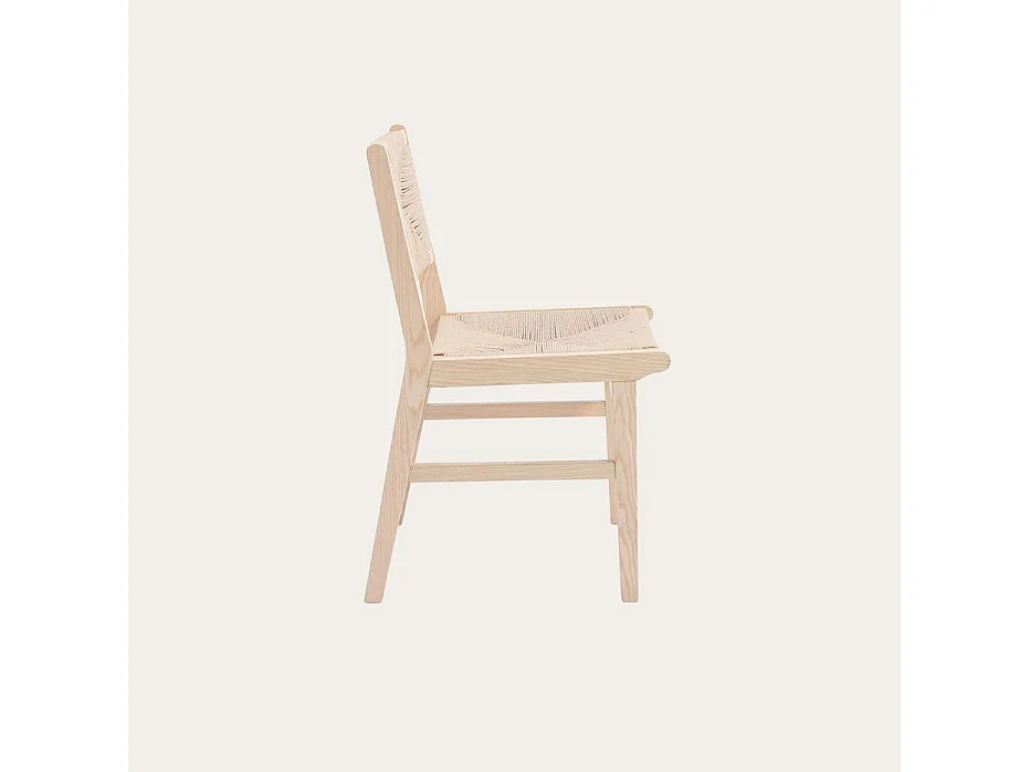 Chaise en rotin naturel 46x81