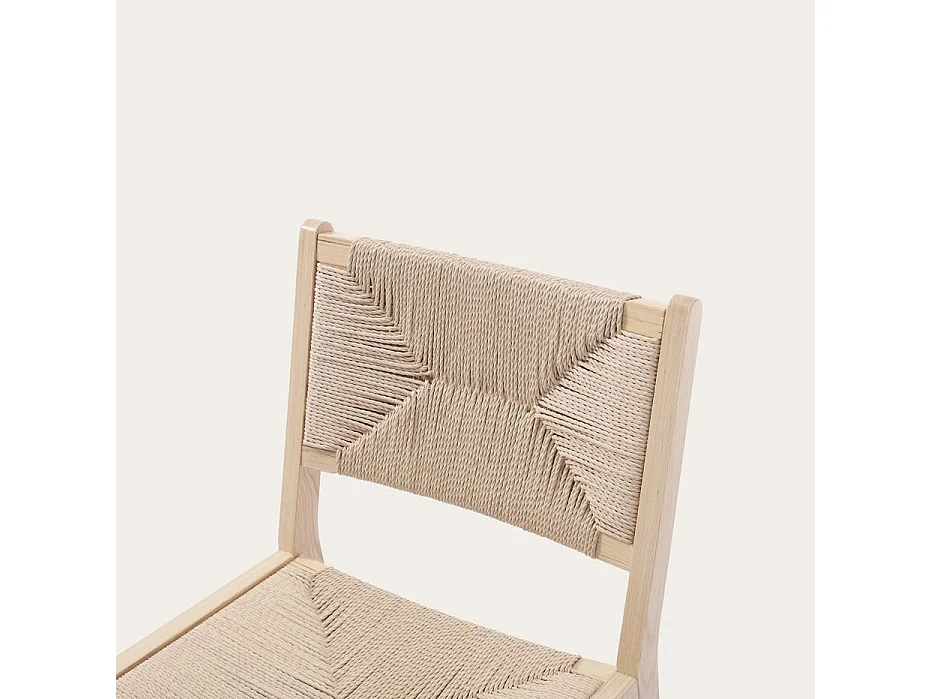 Chaise en rotin naturel 46x81