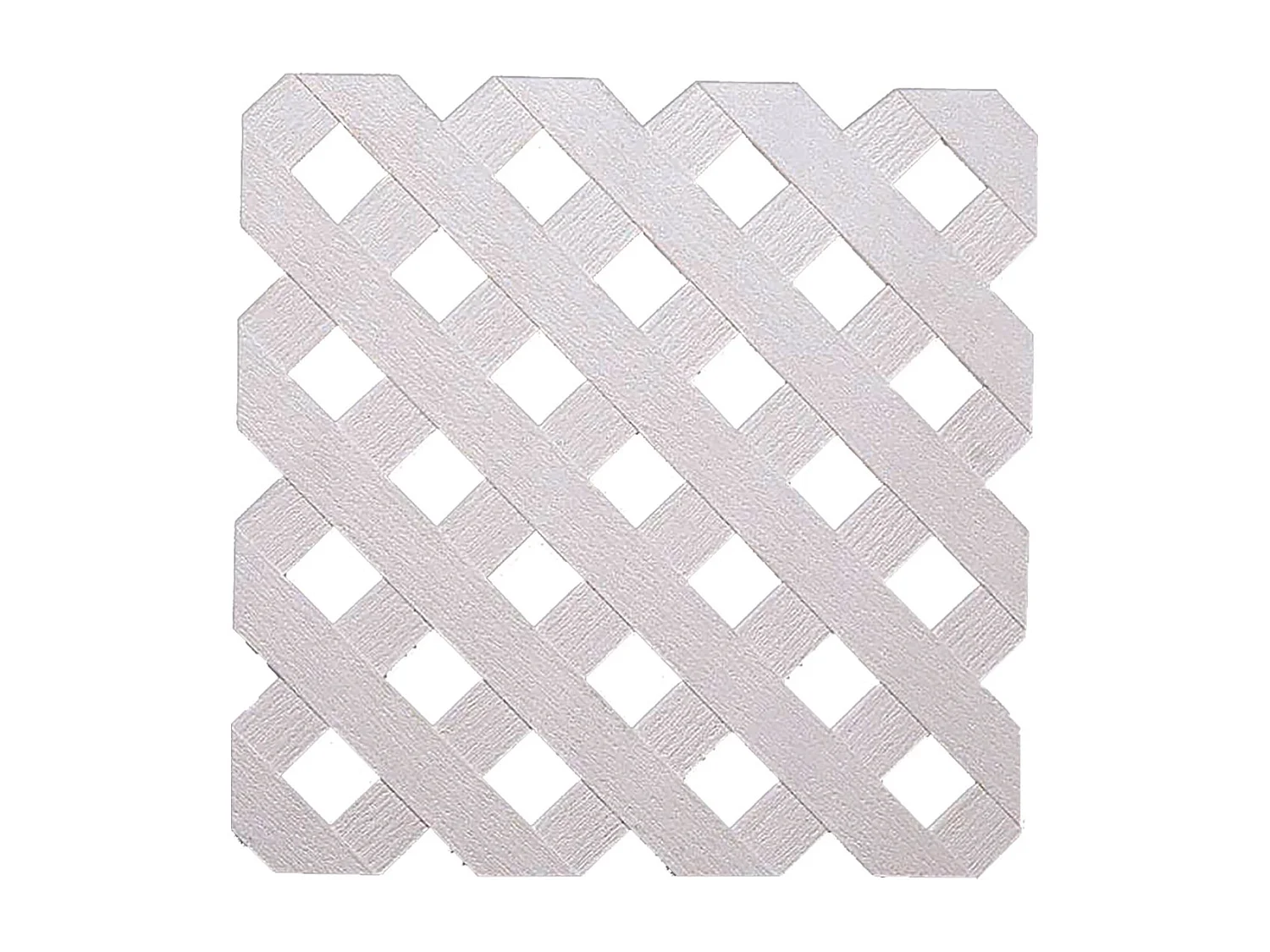 PANEL DECORATIVO PP 25 MM PRIVAT 1X2 M BLANCO NORTENE