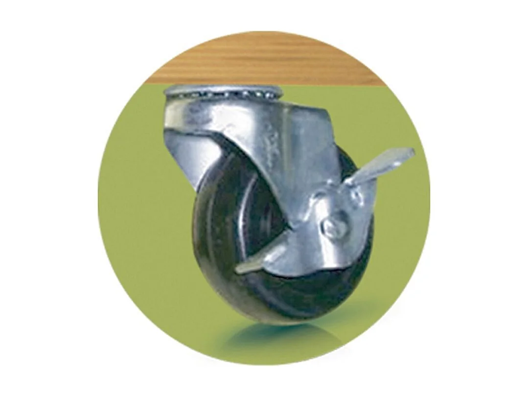 Soporte con ruedas madera flora roll nortene 40X40 CM