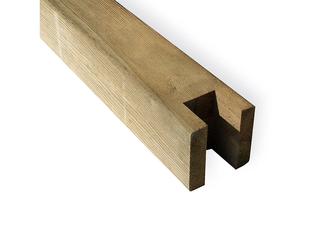 Poste para pergola 12x12x240 cm nortene 1X3 M