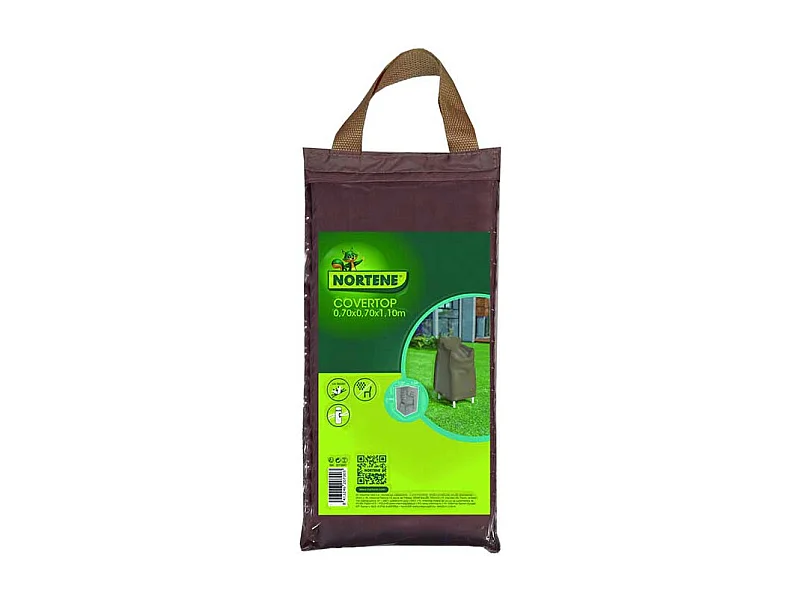 Funda protectora para sillas apilables COVERTOP - Topo - 70 x 70 x 110 cm