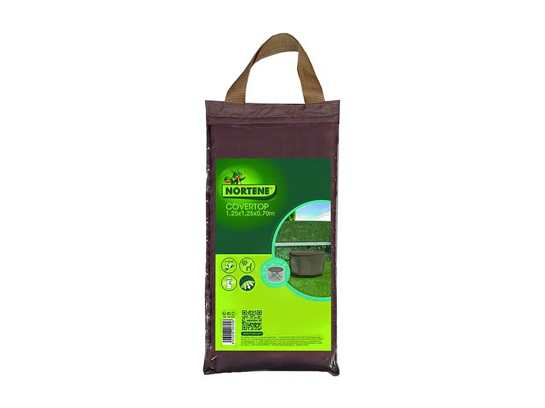 Funda protectora para mesa redonda COVERTOP - Topo - 125 x 125 x 70 cm