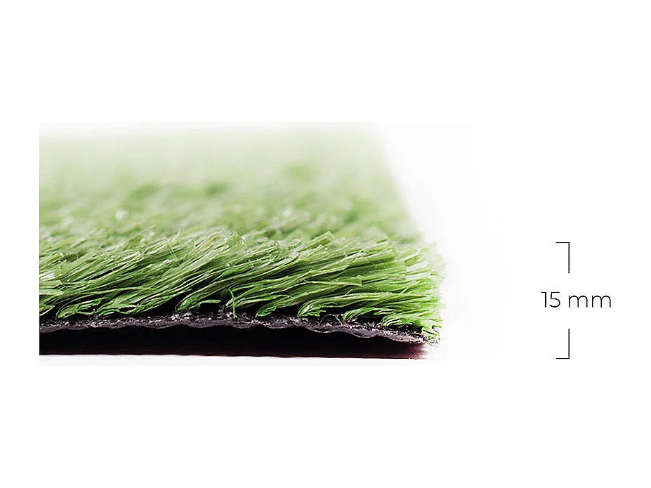 Césped artificial lubeck pro 15 mm nortene 2X5 M
