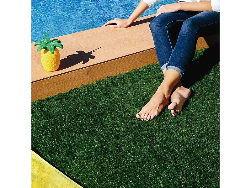 Césped artificial  20 mm GREEN DENIA EVOLUTION  2 x 10 m Nortene