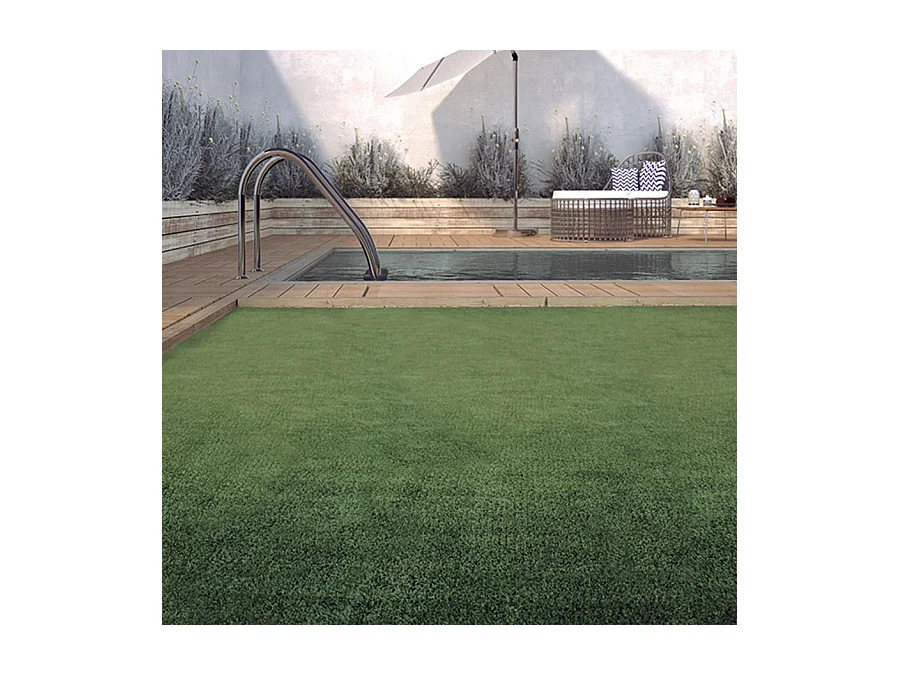 Césped artificial - 7 mm - 2x25 m