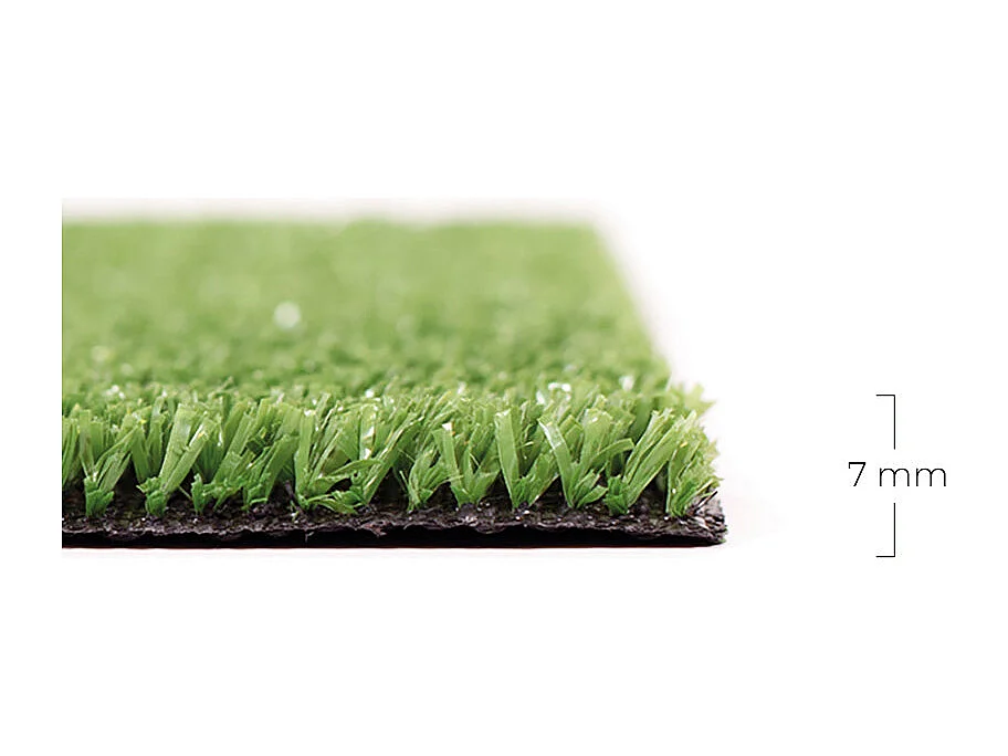 Césped artificial - 7 mm - 2x25 m
