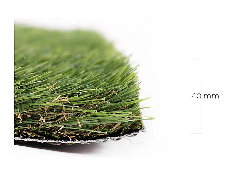 Césped artificial zurich evolution 40 mm nortene 2X20 M