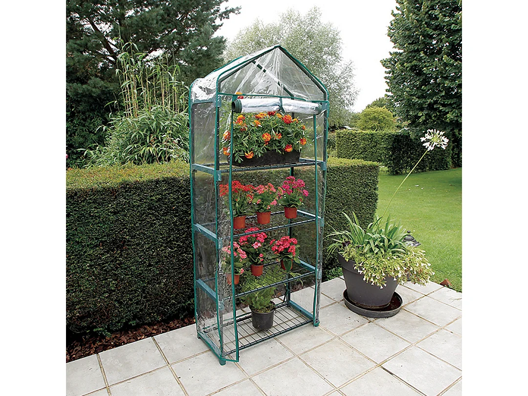 INVERNADERO DE BALCON BALCONY 4 1.58X0.7X0.3 M VERDE NORTENE