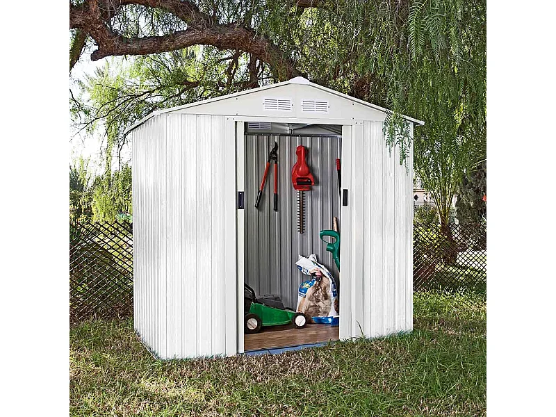 Caseta metálica tools ibiza high door 1,80x2,21x1 m