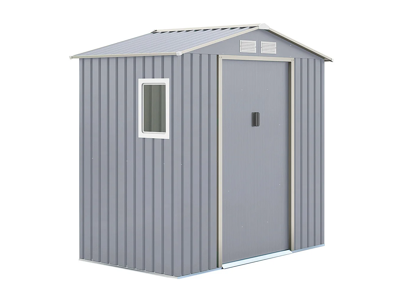 CASETA METALICA CORCEGA GRIS HIGH DOOR 2.13X2.05X1.27 M NORTENE