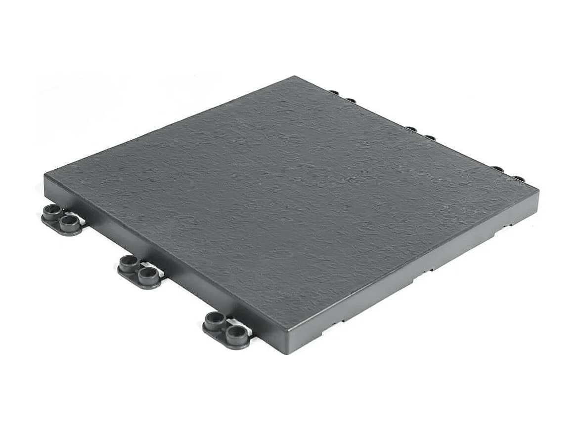 PACK 9 BALDOSAS CLICKFLOOR PIZARRA LOP 30X30CM ANTRACITA