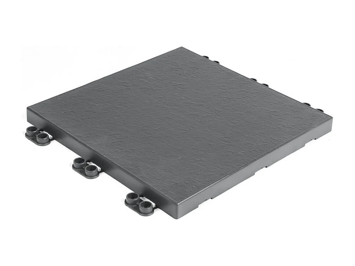 Pack 9 baldosas clickfloor pizarra lop 30x30cm antracita 30 X 30CM