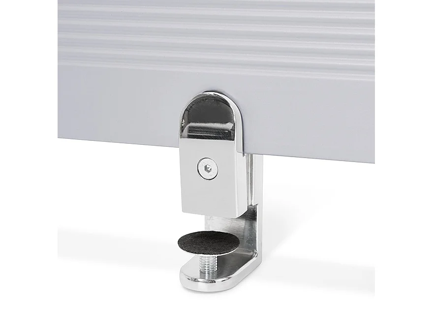 Séparateur de Bureau "Hide" 160cm Argent