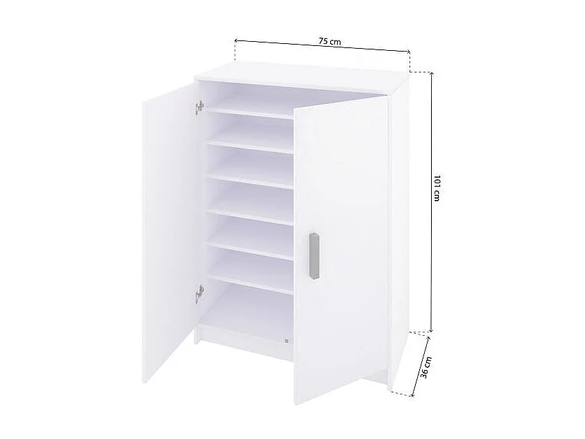 Sapateira Liam 75 Blanco