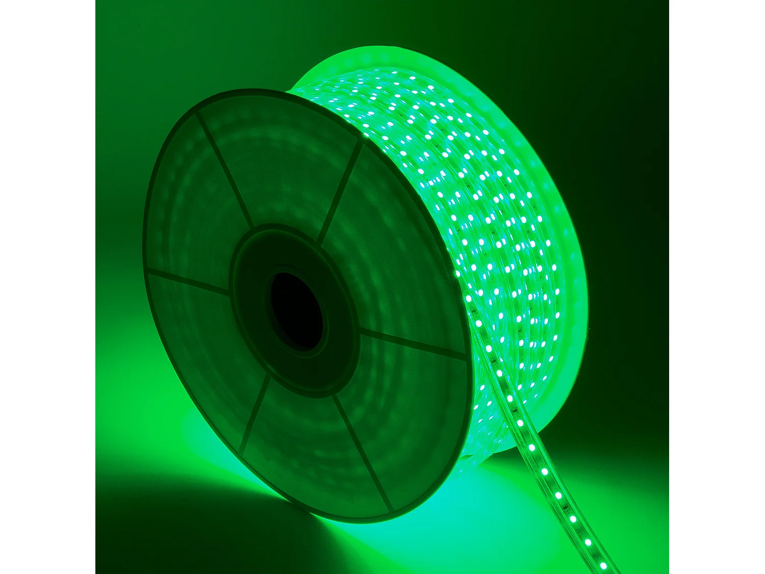 Bobina Tira LED RGB 220V AC 60 LED/m 50m IP65 Ancho 16mm Corte cada 100 cm