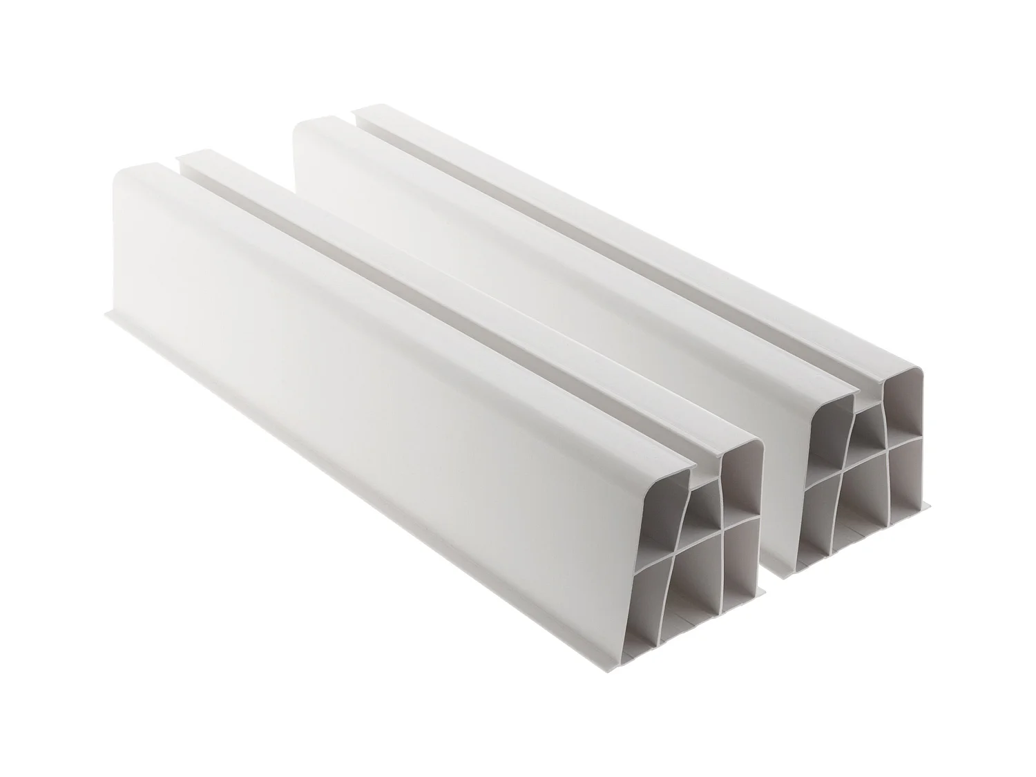 Support de sol pour climatiseur - 90x80mm L.450mm - IP40 IK08 - Blanc - Zenitech