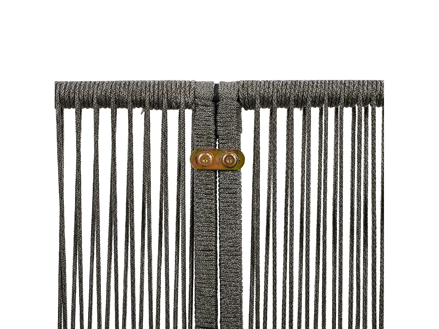 Conjunto de mobiliário de jardim em metal de 5 lugares: um sofá de 3 lugares + 2 cadeirões + mesas de encaixe em vidro, pernas ajustáveis, com almofadas