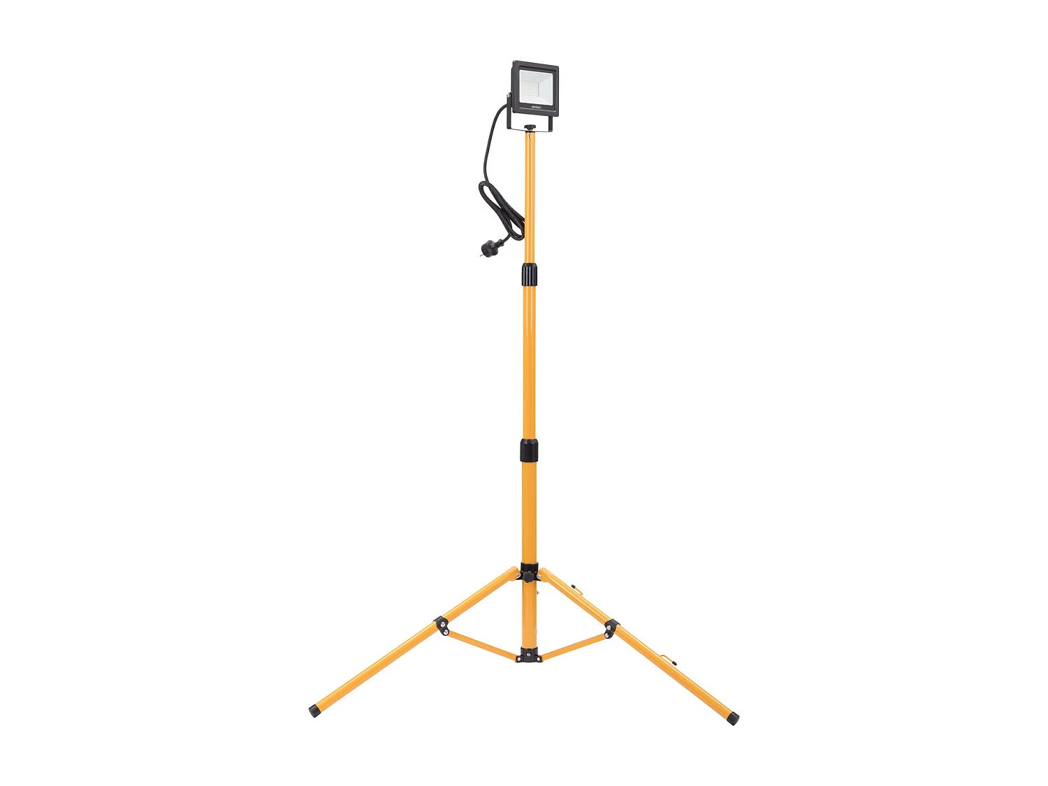 Projecteur LED trépied 30W IP65 - Jaune - Zenitech