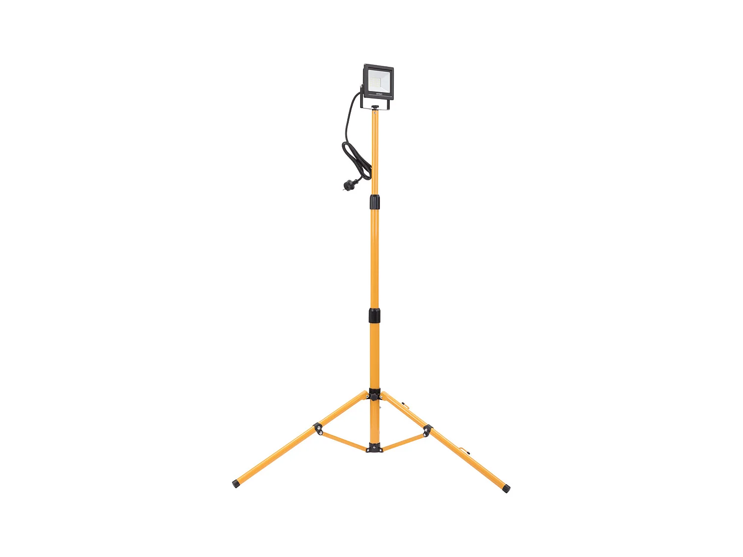 Projecteur LED trépied 30W IP65 - Jaune - Zenitech