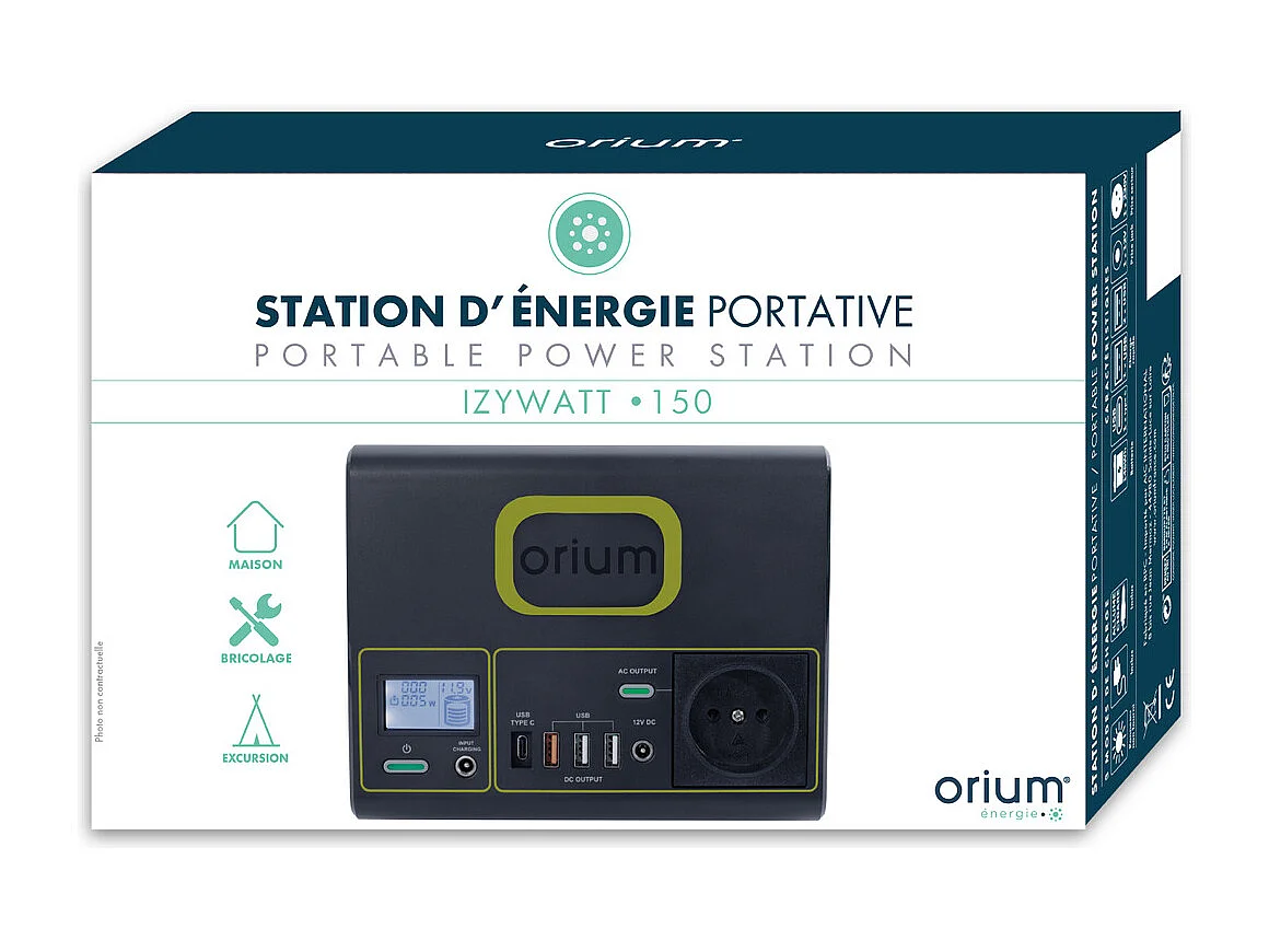 Station électrique portable Izywatt 150 - Orium
