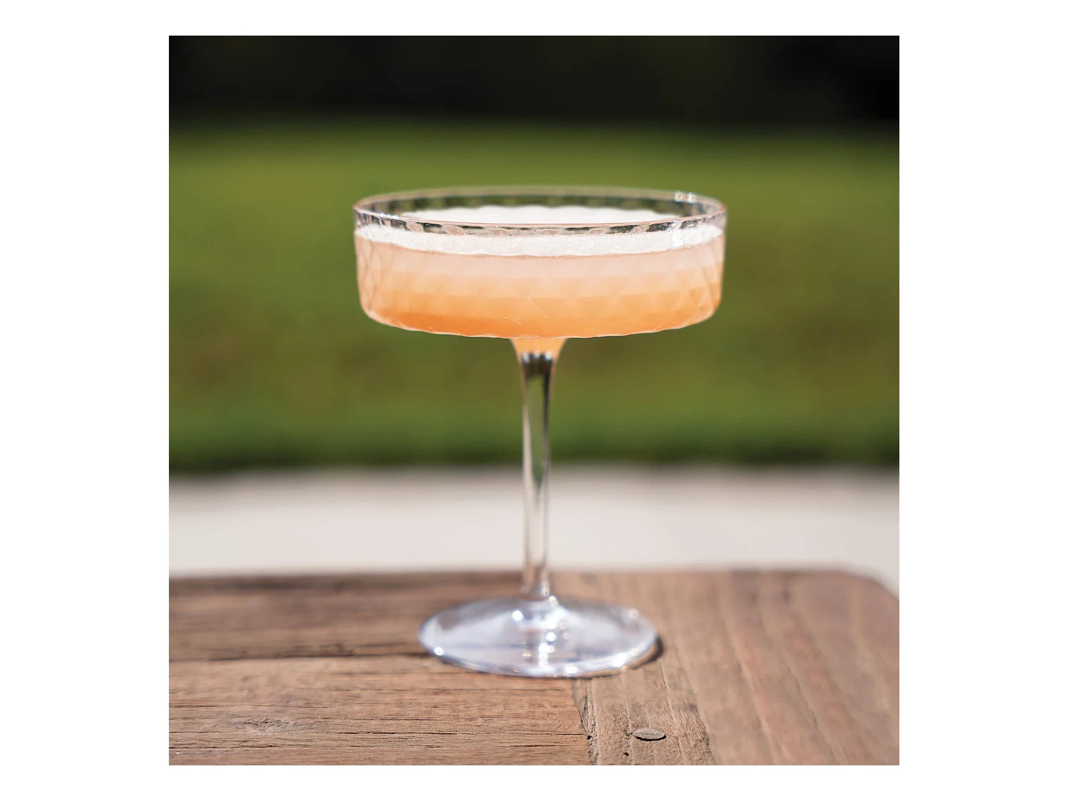 Coppa Set 4pcs Gobelet 25 cl Verre pour Cocktails et Vins Aromatiques, Verre, Design Élégant Zafferano Fabriqué en Italie