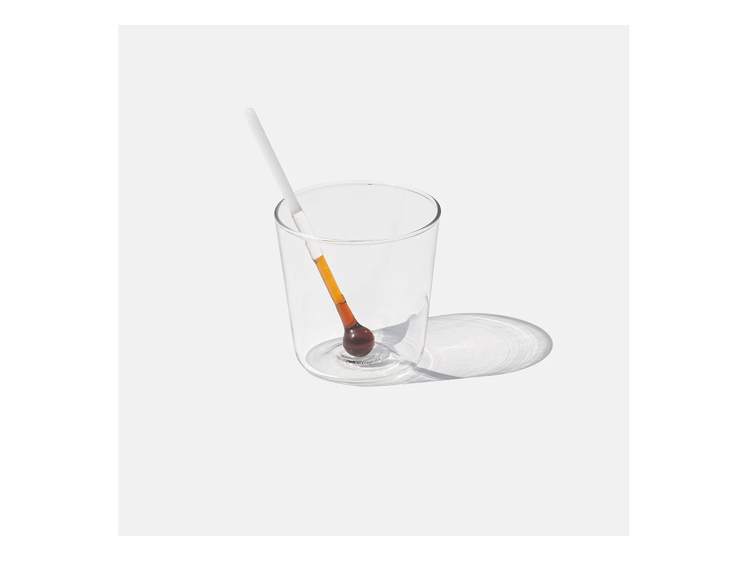 Vaso medidor Spritzometer – Juego de 2 vasos + dispensador Spritz, vidrio decorado, fabricado en Italia – Zafferano Italia