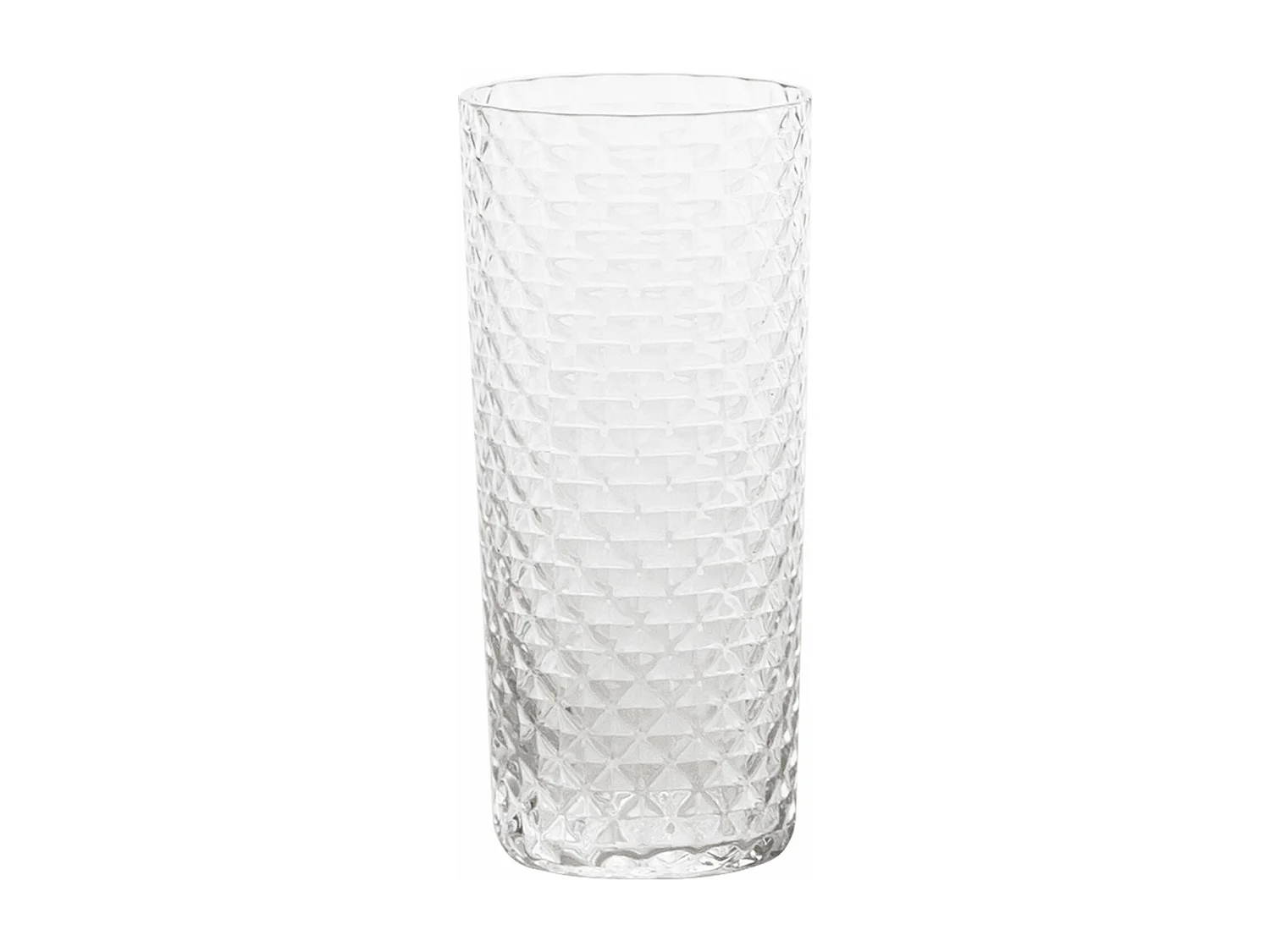 Highball Set de 4 Verres à Cocktail et Vins Aromatiques 41cl, Verre, Design Élégant Zafferano Fabriqué en Italie