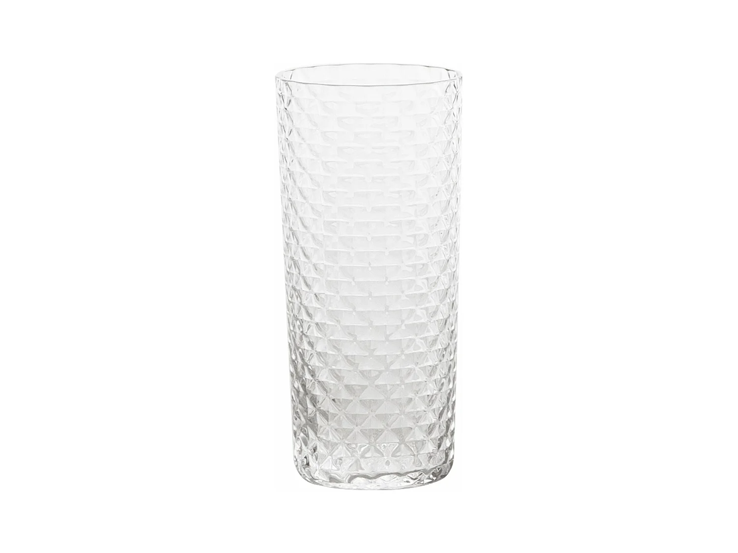 Highball - Zestaw 4 kieliszków do koktajli i aromatycznego wina 41cl, szkło, elegancki design - Zafferano Made in Italy
