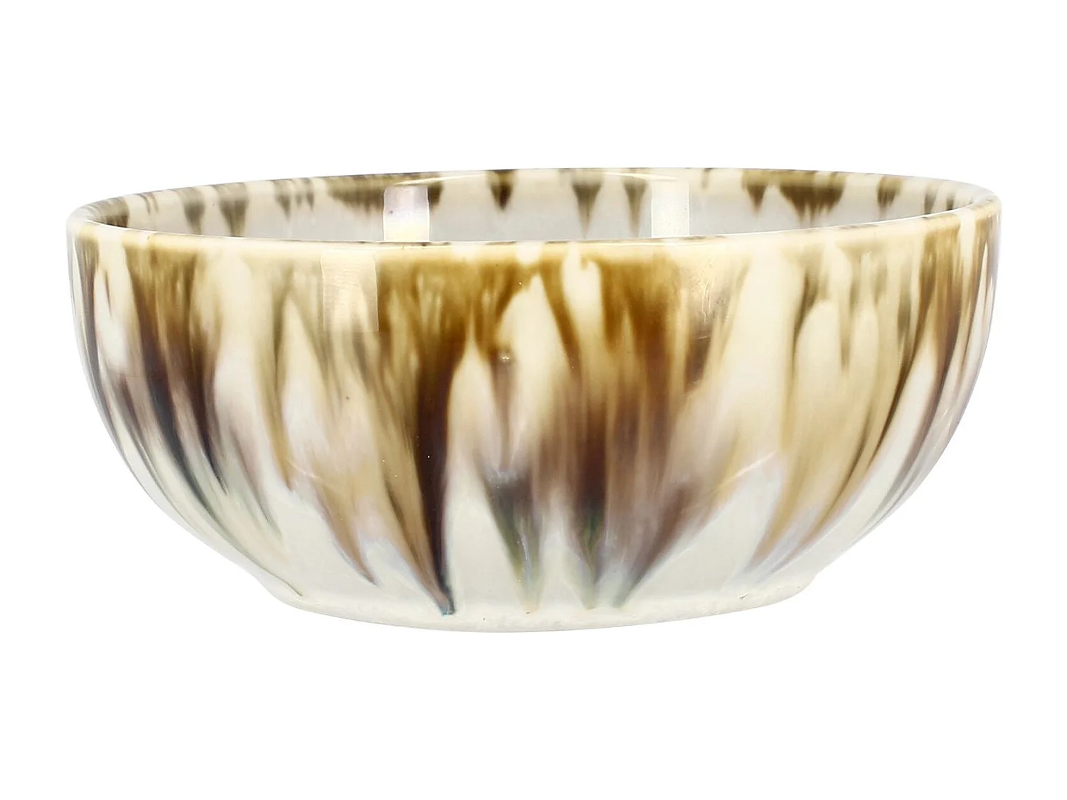 Novastyl - Lot 6 Coupelles Maka En Porcelaine 12cm